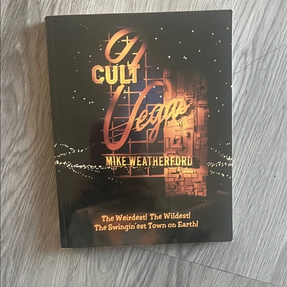 Cult Vegas Book by Mike Weatherford
